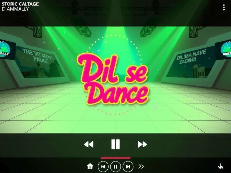 Dil Se Dance Icon Gameplay Screen